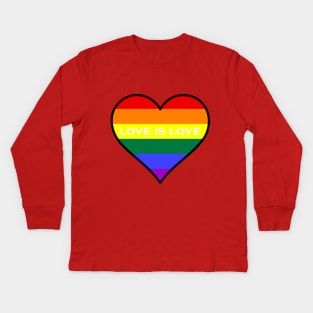 LGBT Pride Kids Long Sleeve T-Shirt